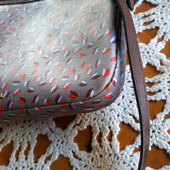 Fossil gray printed woman crossbody bag - Picture 2 of 6